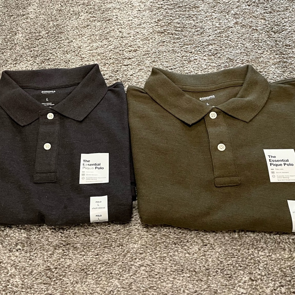 Sonoma Polo Shirts Classic Design